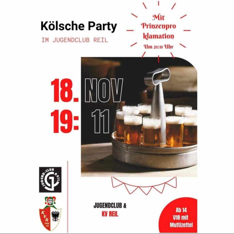 Reil Helau K lsche Party Mit Prinzenproklamation Ortsgemeinde Reil